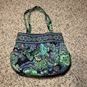 Vera Bradley Blue Rhapsody Morgan Tote Bag Retiree